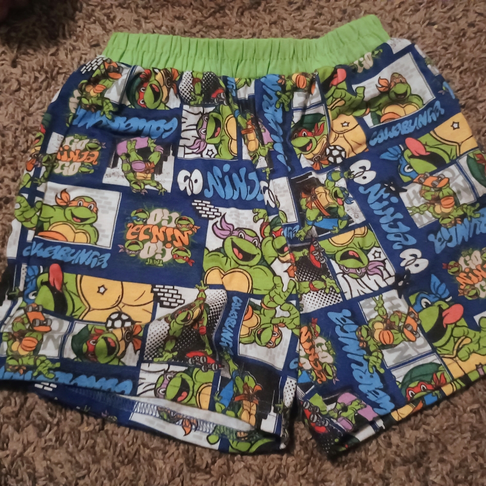 Size 3T Ninja Turtle Shorts